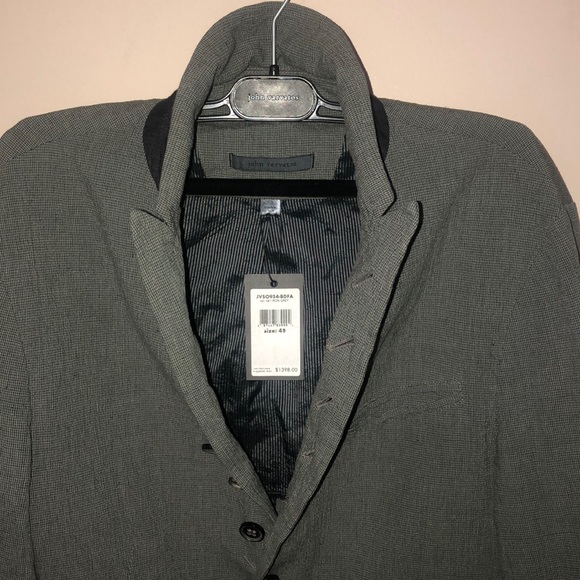 John Varvatos linen multi-button 48 (IT) iron grey - Picture 2 of 7